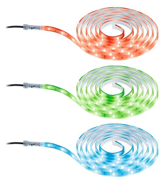 P 78891 SimpLED LED Strip Venkovní základní sada 3m IP44 8,5W 24LEDs/m RGB - PAULMANN