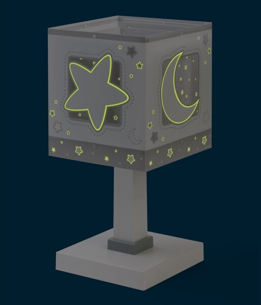 Dalber 63231NE - LED Dětská lampička MOONLIGHT 1xG4/4W/230V šedá