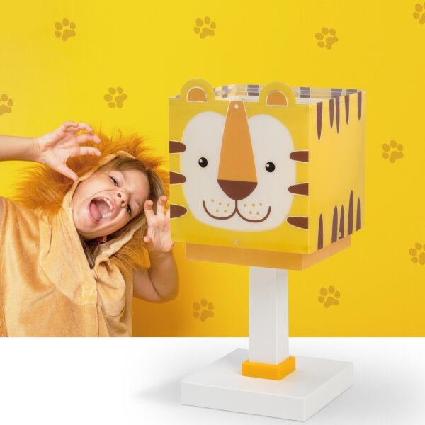 Dalber 64561N - LED Dětská lampička LITTLE TIGGER 1xG4/4W/230V oranžová