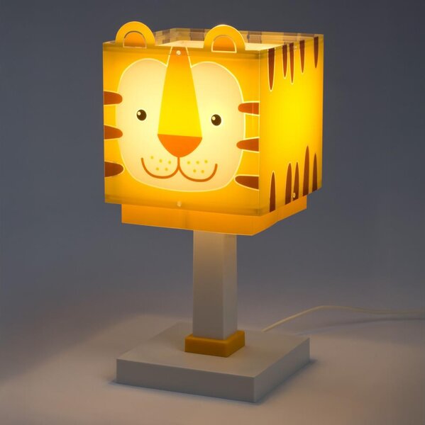 Dalber 64561N - LED Dětská lampička LITTLE TIGGER 1xG4/4W/230V oranžová
