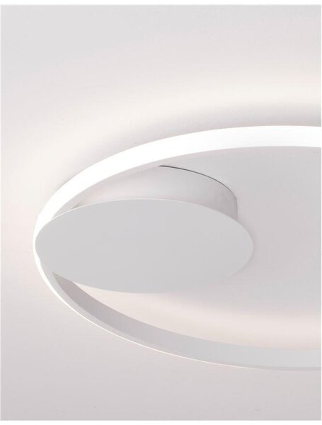 Nova Luce Stropní LED svítidlo FULINE, 32W, 3000K stmívatelné Barva: Černá