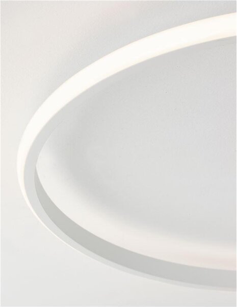 Nova Luce Stropní LED svítidlo FULINE, 32W, 3000K stmívatelné Barva: Černá