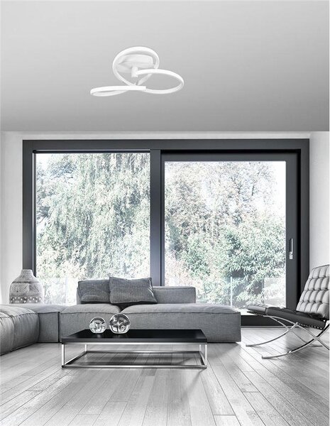 Nova Luce Stropní LED svítidlo FUSION, 40W 3000K Barva: Zlatá