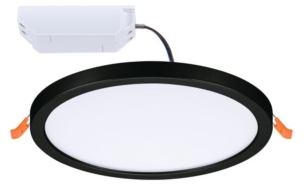 P 79961 VariFit LED vestavné svítidlo Areo IP44 kruhové 175mm 3000K černá - PAULMANN