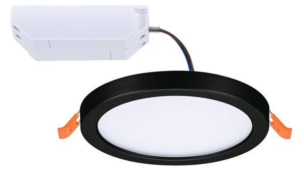 P 79960 VariFit LED vestavné svítidlo Areo IP44 kruhové 118mm 3000K černá - PAULMANN