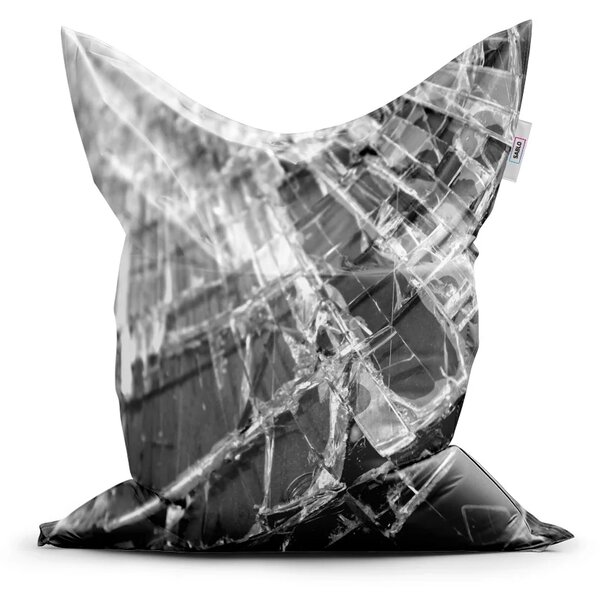 Sablio Sedací vak Classic Rozbité sklo - 150x100 cm