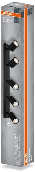 Osram - Bodové svítidlo ELEMENTAL 5xGU10/6W/230V