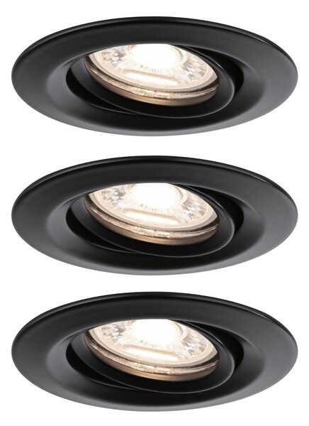 P 93083 LED vestavné svítidlo Nova Mini Coin základní sada výklopné 66mm 15° Coin 3x4W 230V 2700K - PAULMANN