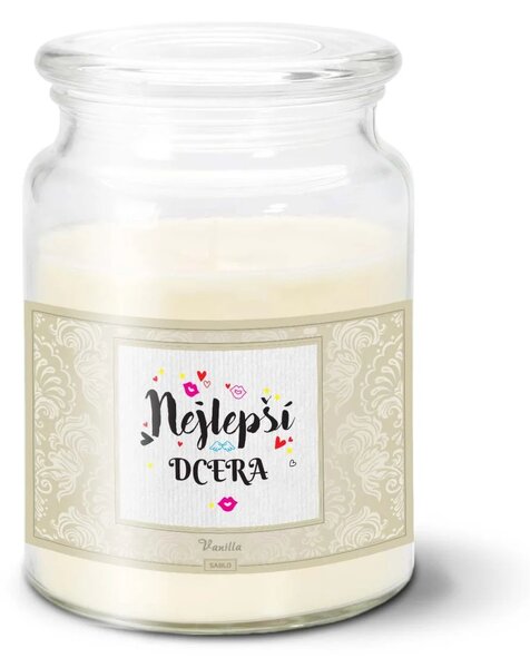 Sablio Svíčka Nejlepší dcera - 500 g