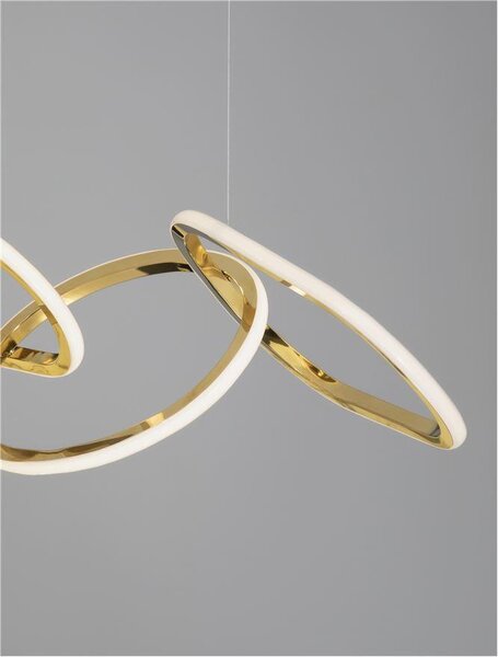 Nova Luce Závěsné LED svítidlo GIRISH, 40W 3000K stmívatelné