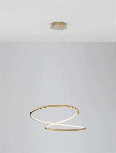 Nova Luce Závěsné LED svítidlo GIRISH, 40W 3000K stmívatelné