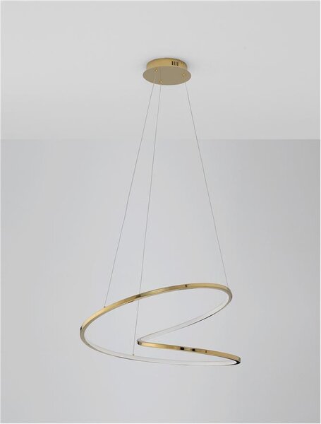 Nova Luce Závěsné LED svítidlo GIRISH, 40W 3000K stmívatelné