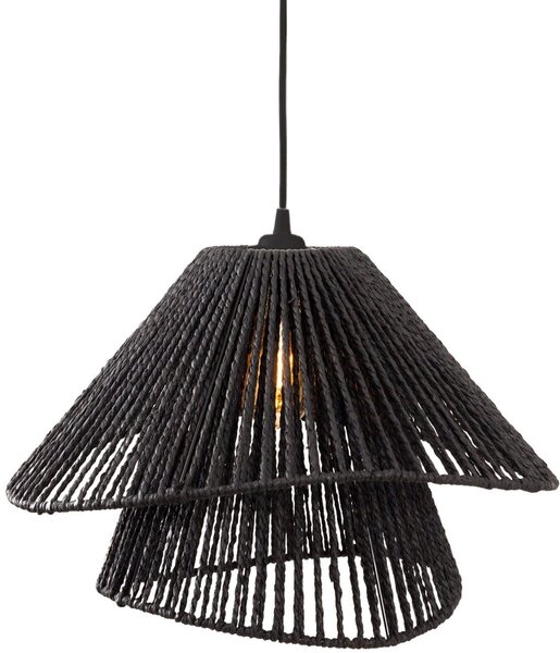 MaxLight Amalfi závěsné svítidlo 1x15 W černá P0580