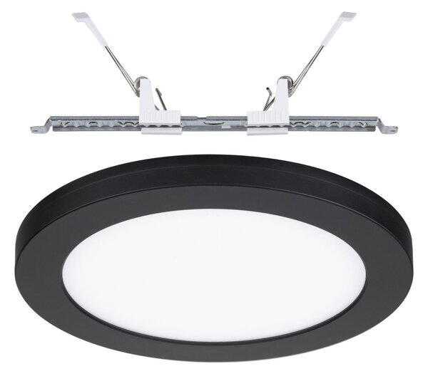 P 93097 LED vestavné svítidlo 2v1 Cover-it kruhové 225mm 4000K černá - PAULMANN