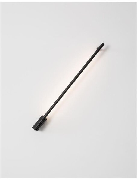 Nova Luce Nástěnné LED svítidlo GROPIUS černý hliník 10W 3000K