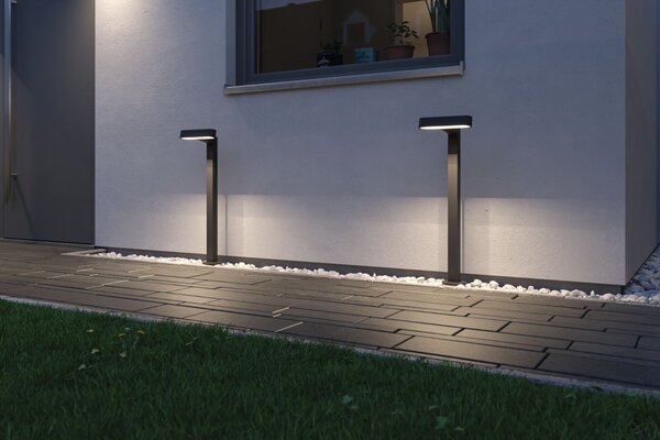 P 94546 Plug & Shine LED stojací svítidlo Ito horizontální orientace IP65 3000K 6W antracit - PAULMANN