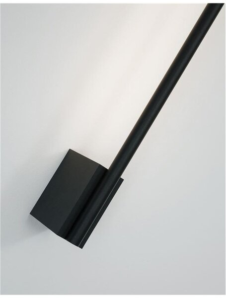 Nova Luce Nástěnné LED svítidlo GROPIUS černý hliník 20W 3000K