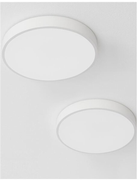 Nova Luce Stropní LED svítidlo HADON, 24W 3000K Barva: Bílá