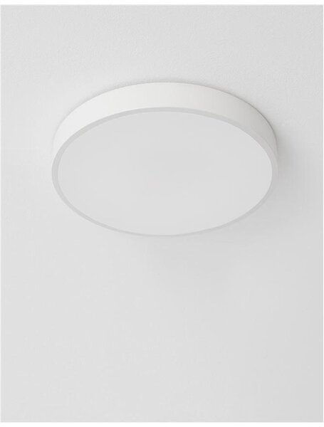 Nova Luce Stropní LED svítidlo HADON, 24W 3000K Barva: Bílá