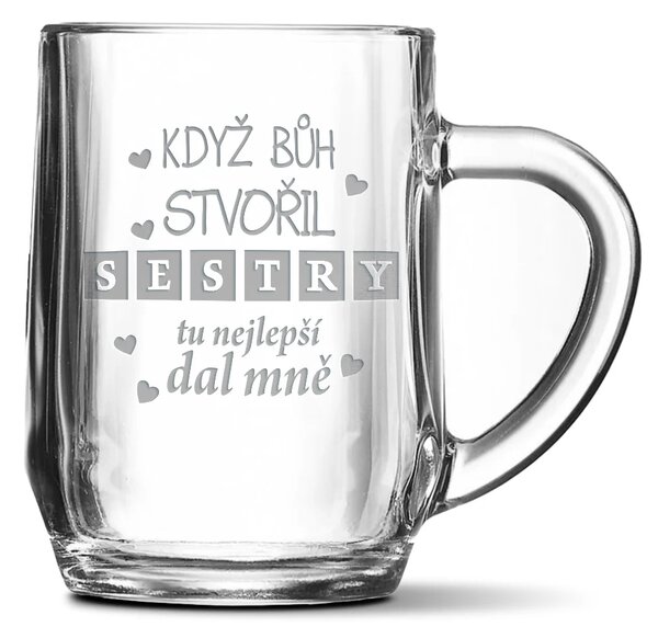 Sablio Půllitr Když Bůh stvořil sestry: 0,5