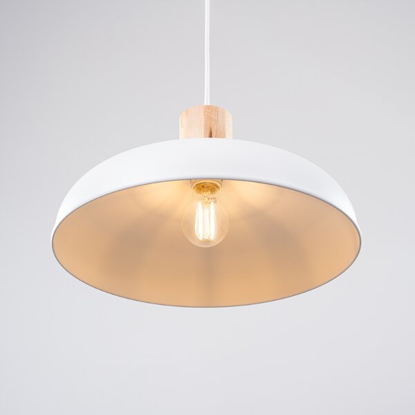 Sollux Lighting Závěsná lampa INDY bílá