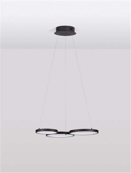 Nova Luce Závěsné LED svítidlo MAGNUS, 28W 3000K stmívatelné Barva: Mosaz