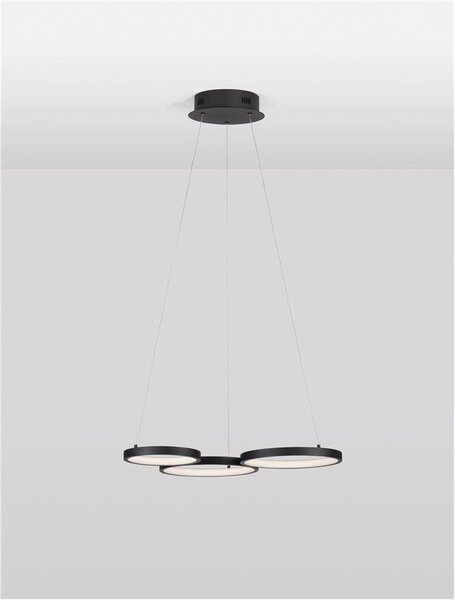 Nova Luce Závěsné LED svítidlo MAGNUS, 28W 3000K stmívatelné Barva: Mosaz