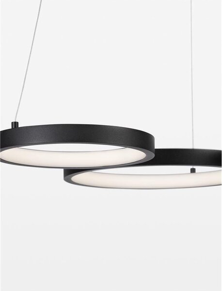 Nova Luce Závěsné LED svítidlo MAGNUS, 28W 3000K stmívatelné Barva: Mosaz