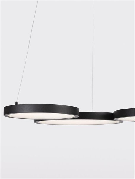 Nova Luce Závěsné LED svítidlo MAGNUS, 28W 3000K stmívatelné Barva: Mosaz