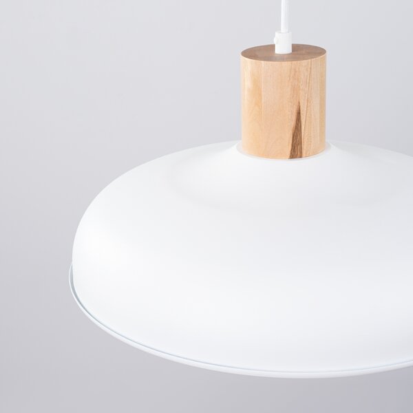 Sollux Lighting Závěsná lampa INDY bílá