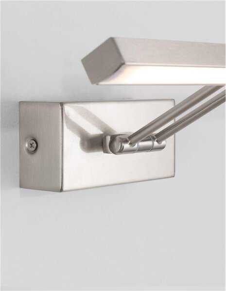 Nova Luce Nástěnné LED svítidlo nad obrazy MARNELL, 12W 3000K, 37,6cm Barva: Mosaz