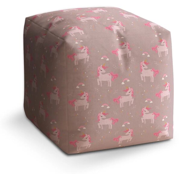 Sablio Taburet Cube Pony - 40x40x40 cm