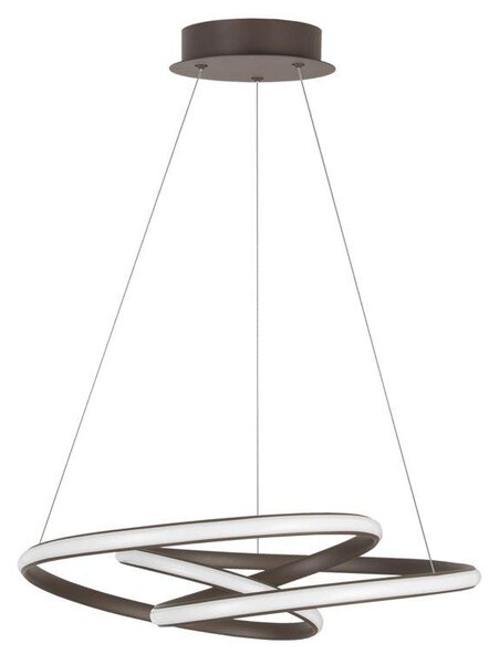 Nova Luce Závěsné LED svítidlo MENTON, 43W 3000K stmívatelné Barva: Bílá