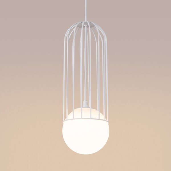 Sollux Lighting Závěsné svítidlo BRINA 1 bílé