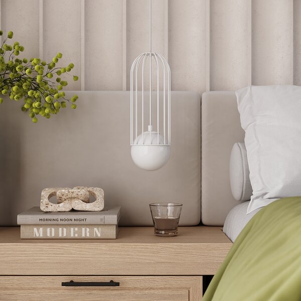 Sollux Lighting Závěsné svítidlo BRINA 3P bílé