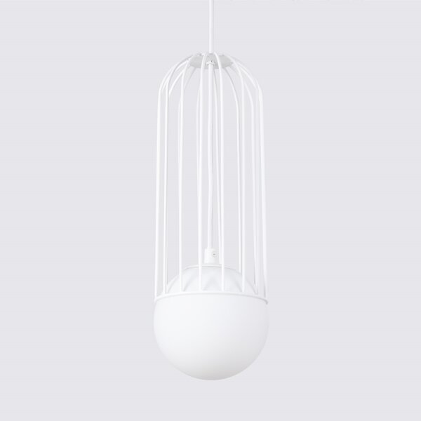 Sollux Lighting Závěsné svítidlo BRINA 1 bílé