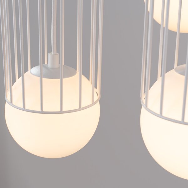 Sollux Lighting Závěsné svítidlo BRINA 3P bílé