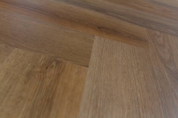 Vinylová podlaha click Lamett Douro Herringbone - Honey 602