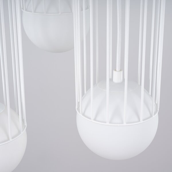 Sollux Lighting Závěsné svítidlo BRINA 3P bílé
