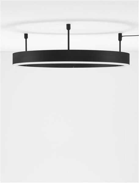 Nova Luce Stropní LED svítidlo MOTIF, ø 60cm, 40W 3000K stmívatelné Barva: Mosaz