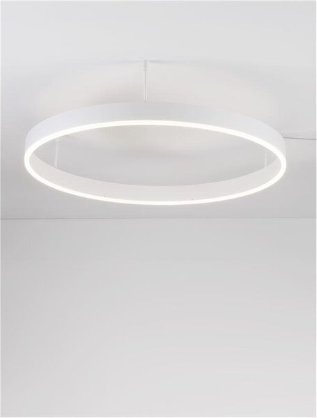 Nova Luce Stropní LED svítidlo MOTIF, ø 80cm, 48W 3000K stmívatelné Barva: Mosaz