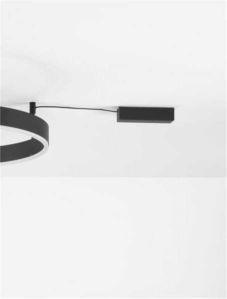 Nova Luce Stropní LED svítidlo MOTIF, ø 60cm, 40W 3000K stmívatelné Barva: Mosaz