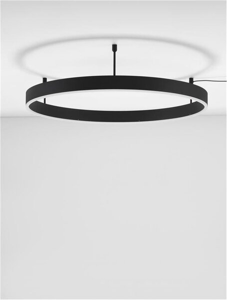 Nova Luce Stropní LED svítidlo MOTIF, ø 80cm, 48W 3000K stmívatelné Barva: Mosaz