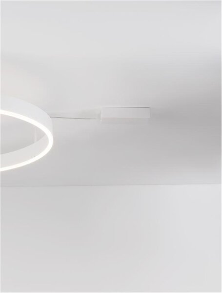 Nova Luce Stropní LED svítidlo MOTIF, ø 80cm, 48W 3000K stmívatelné Barva: Mosaz