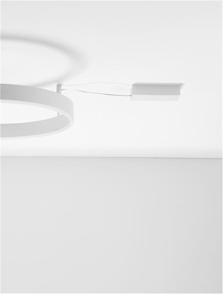 Nova Luce Stropní LED svítidlo MOTIF, ø 60cm, 40W 3000K stmívatelné Barva: Mosaz