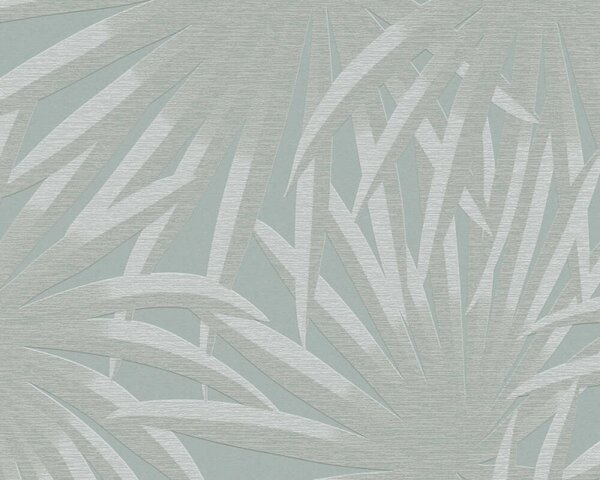 A.S. Création | Vliesová tapeta na zeď Casual Living 39338-4 | 0,53 x 10,05 m | zelená, šedá