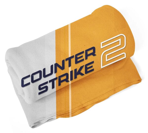 Sablio Deka Counter Strike 2 Oranžová - 150x120 cm