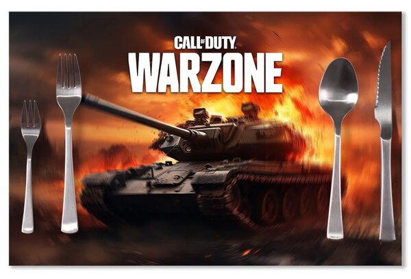 Sablio Prostírání Call of Duty Warzone - tank: 40x30cm