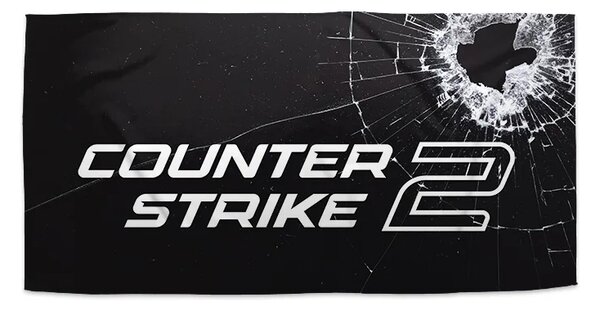 Sablio Ručník Counter Strike 2 Průstřel - 30x50 cm