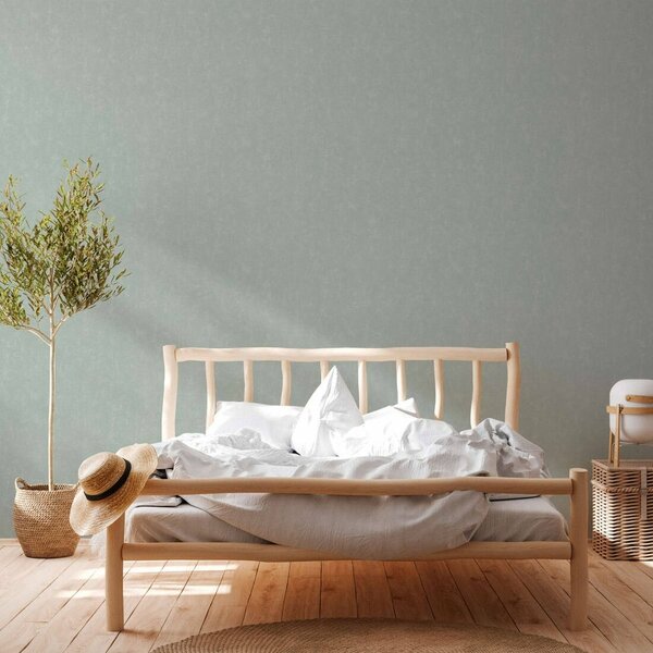 A.S. Création | Vliesová tapeta na zeď Casual Living 39339-4 | 0,53 x 10,05 m | zelená, krémová